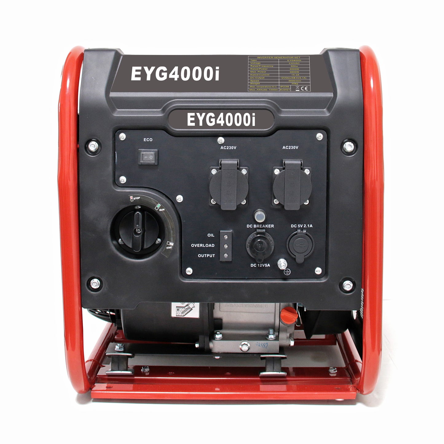 Erayak EYG4000i Open Frame Inverter Generator